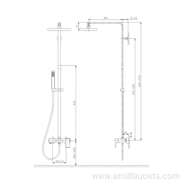 Best hand large rain shower head tap